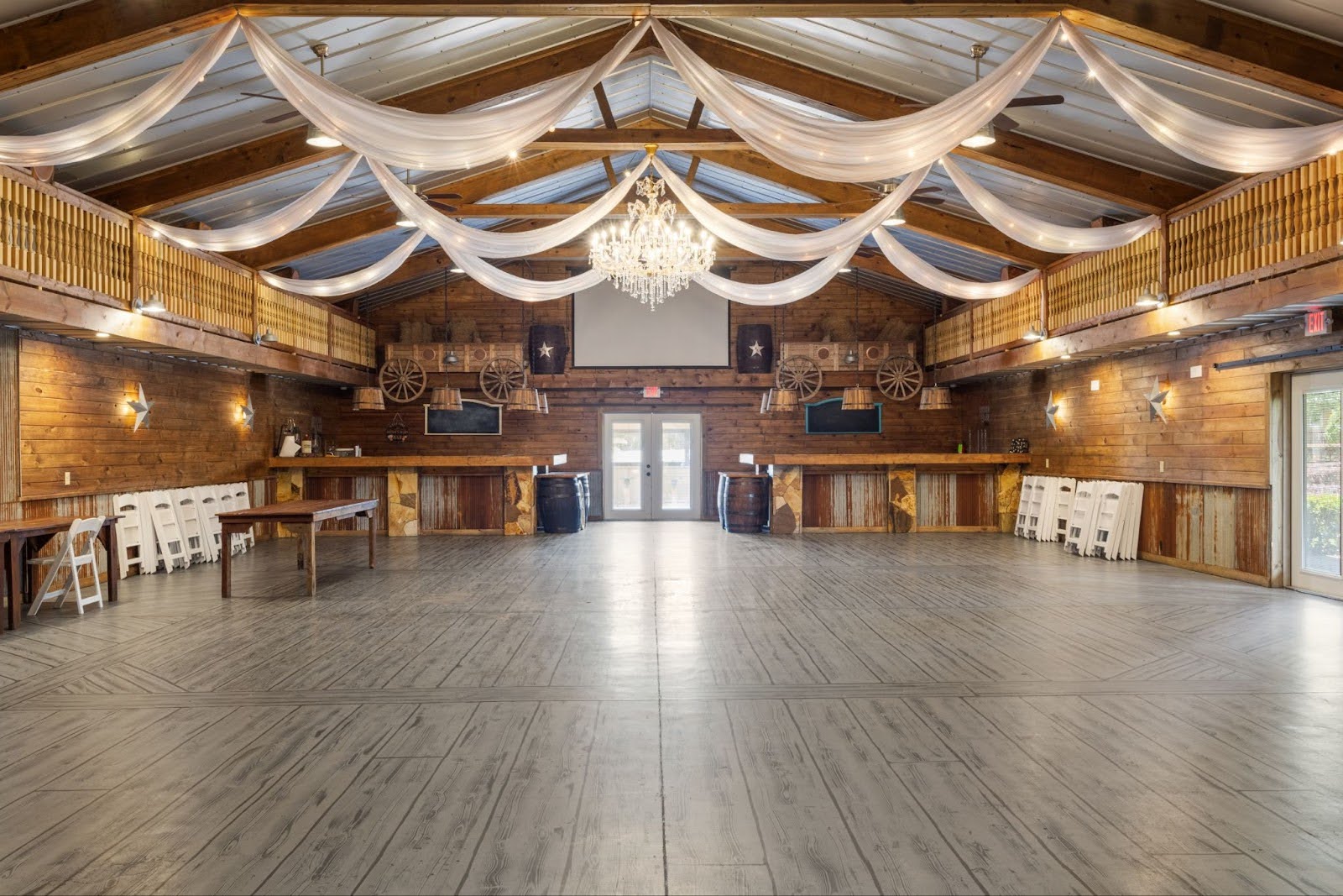 hidden barn dance floor